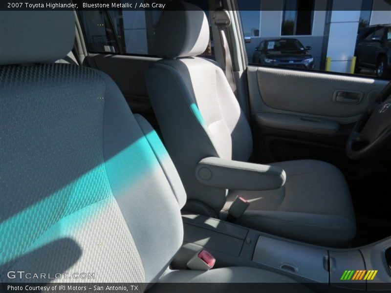 Bluestone Metallic / Ash Gray 2007 Toyota Highlander