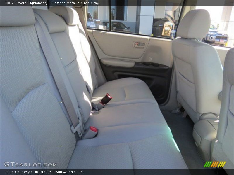 Bluestone Metallic / Ash Gray 2007 Toyota Highlander