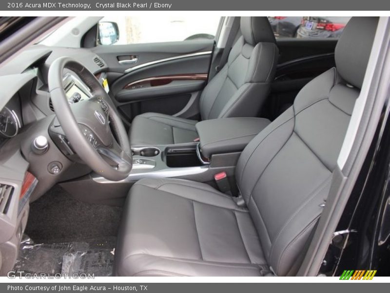 Crystal Black Pearl / Ebony 2016 Acura MDX Technology