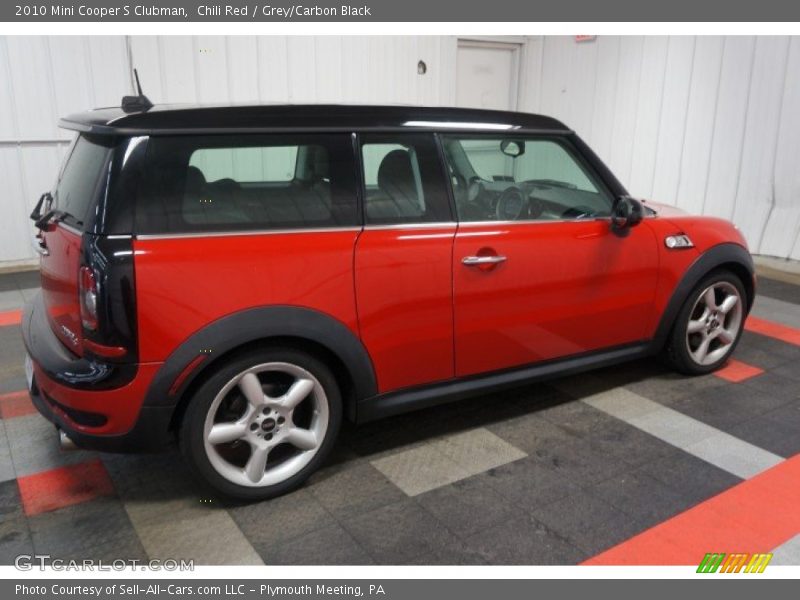 Chili Red / Grey/Carbon Black 2010 Mini Cooper S Clubman