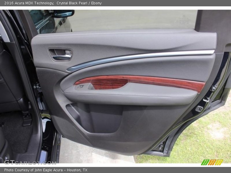Crystal Black Pearl / Ebony 2016 Acura MDX Technology
