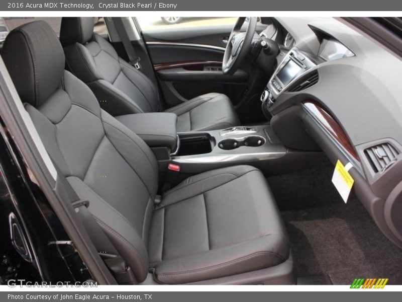 Crystal Black Pearl / Ebony 2016 Acura MDX Technology