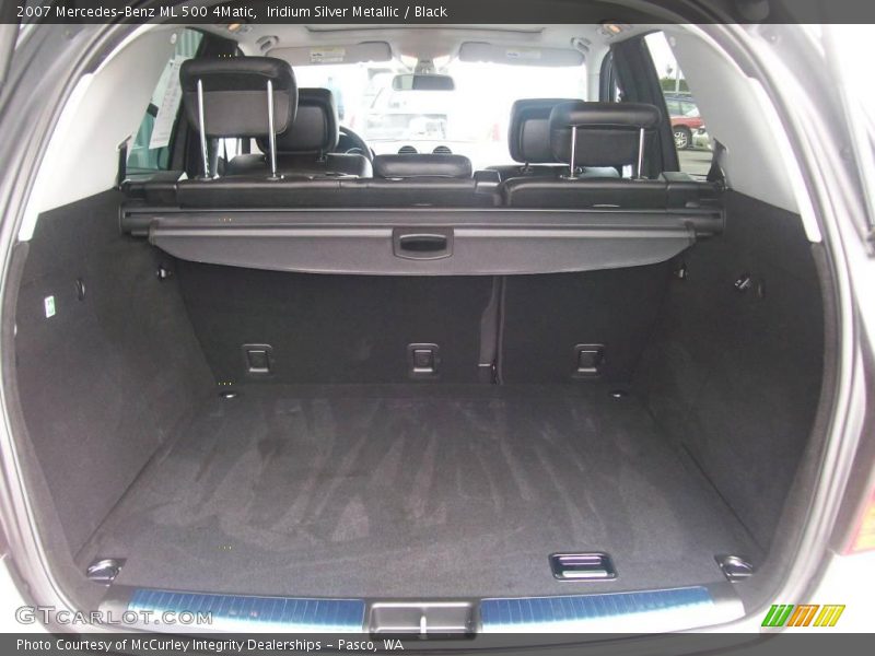Iridium Silver Metallic / Black 2007 Mercedes-Benz ML 500 4Matic