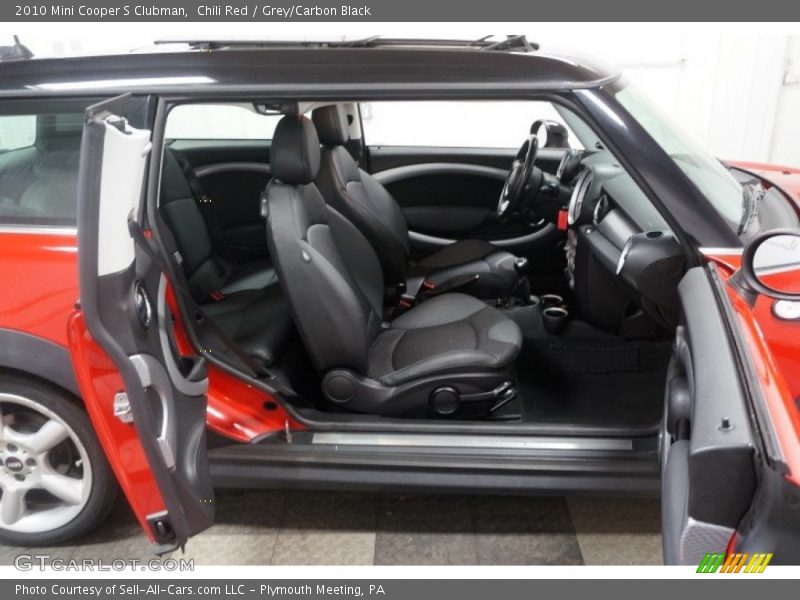 Chili Red / Grey/Carbon Black 2010 Mini Cooper S Clubman