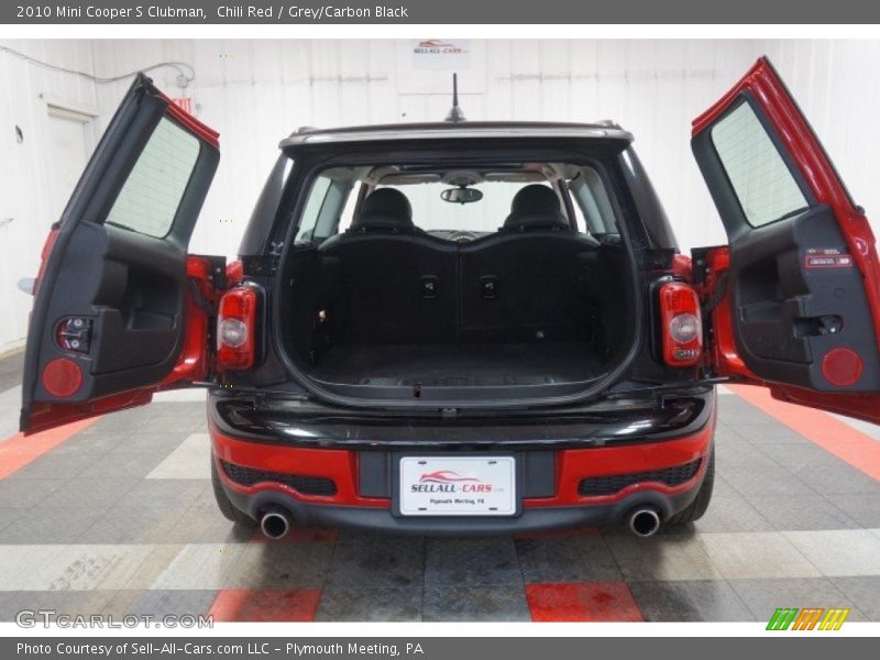Chili Red / Grey/Carbon Black 2010 Mini Cooper S Clubman