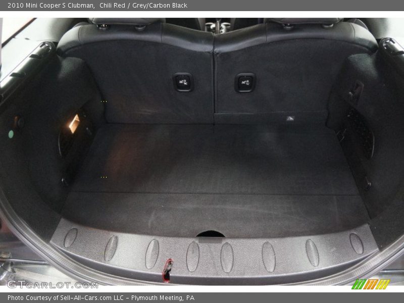 Chili Red / Grey/Carbon Black 2010 Mini Cooper S Clubman