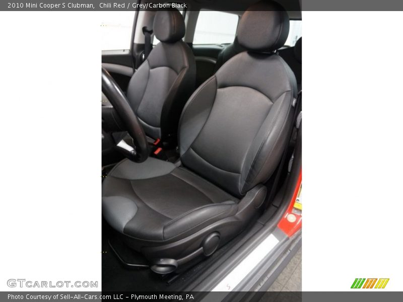 Chili Red / Grey/Carbon Black 2010 Mini Cooper S Clubman
