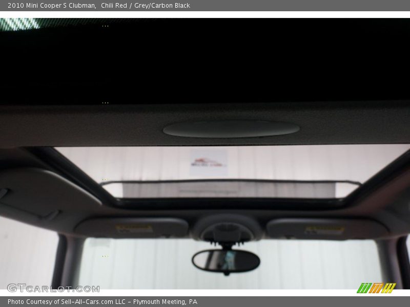Chili Red / Grey/Carbon Black 2010 Mini Cooper S Clubman