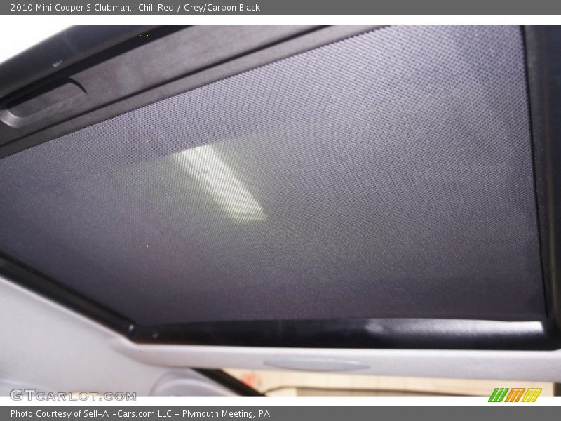 Chili Red / Grey/Carbon Black 2010 Mini Cooper S Clubman