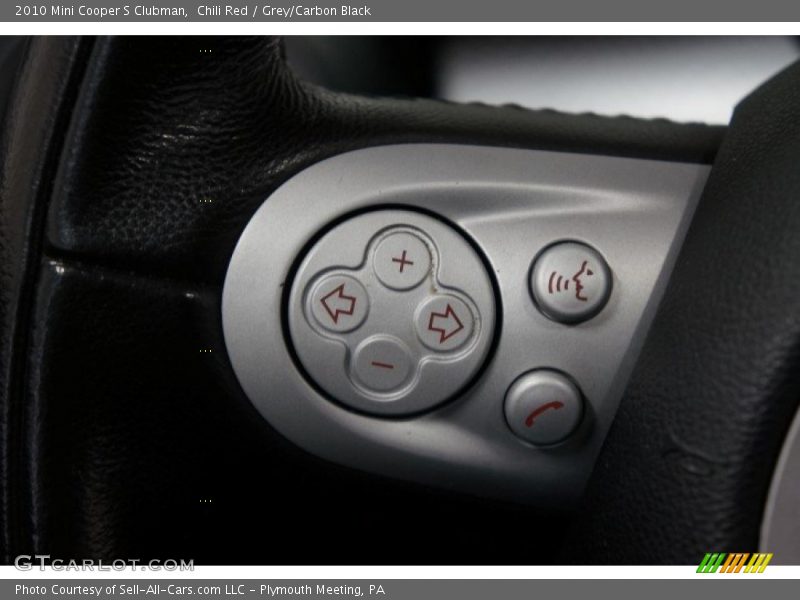 Chili Red / Grey/Carbon Black 2010 Mini Cooper S Clubman