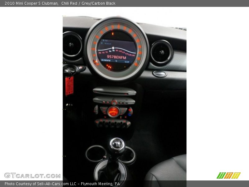 Chili Red / Grey/Carbon Black 2010 Mini Cooper S Clubman