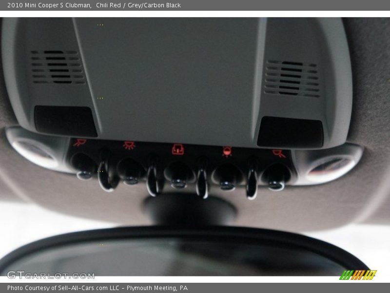 Chili Red / Grey/Carbon Black 2010 Mini Cooper S Clubman