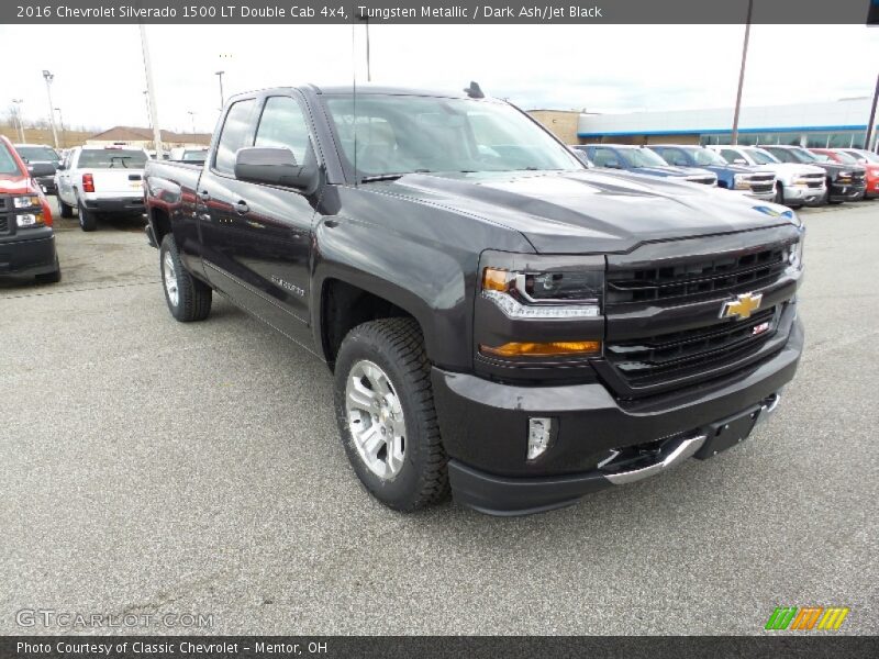 Tungsten Metallic / Dark Ash/Jet Black 2016 Chevrolet Silverado 1500 LT Double Cab 4x4