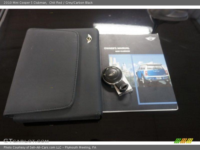 Chili Red / Grey/Carbon Black 2010 Mini Cooper S Clubman