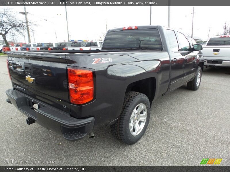 Tungsten Metallic / Dark Ash/Jet Black 2016 Chevrolet Silverado 1500 LT Double Cab 4x4