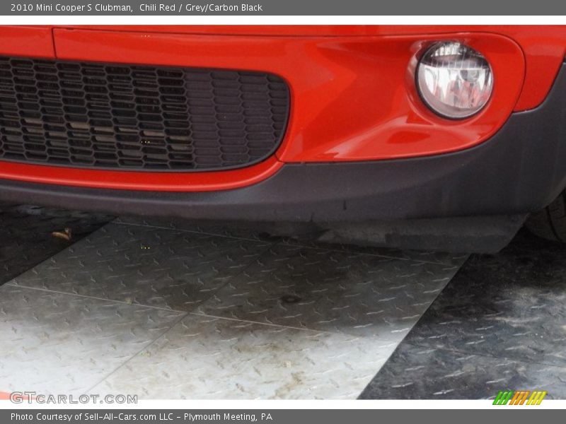 Chili Red / Grey/Carbon Black 2010 Mini Cooper S Clubman