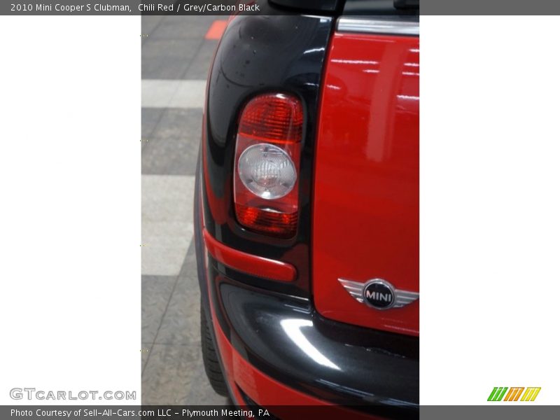 Chili Red / Grey/Carbon Black 2010 Mini Cooper S Clubman