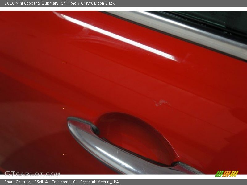 Chili Red / Grey/Carbon Black 2010 Mini Cooper S Clubman