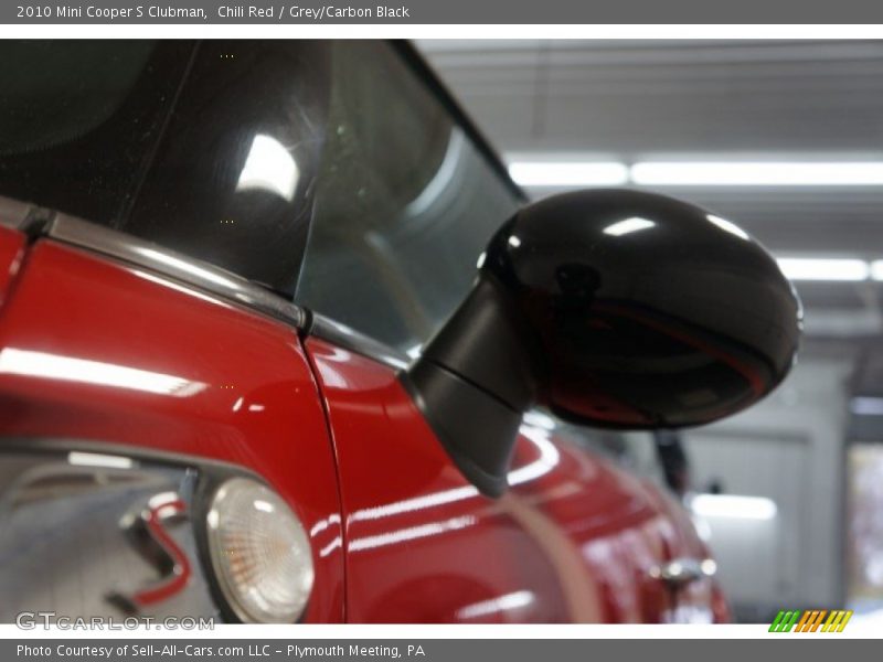 Chili Red / Grey/Carbon Black 2010 Mini Cooper S Clubman