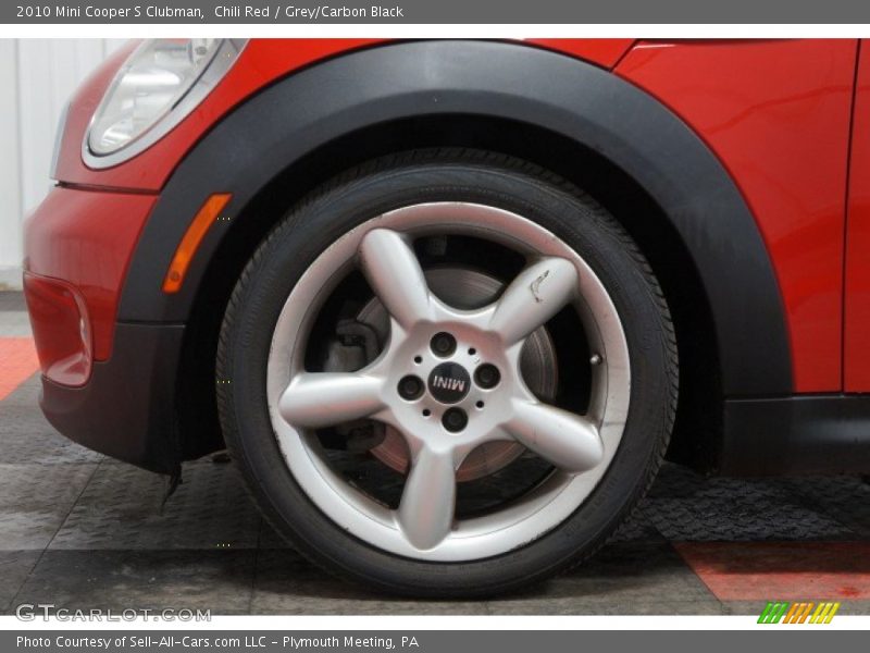 Chili Red / Grey/Carbon Black 2010 Mini Cooper S Clubman