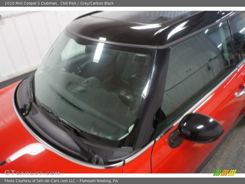 Chili Red / Grey/Carbon Black 2010 Mini Cooper S Clubman