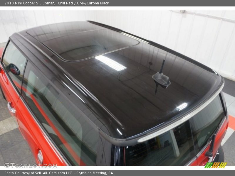 Chili Red / Grey/Carbon Black 2010 Mini Cooper S Clubman