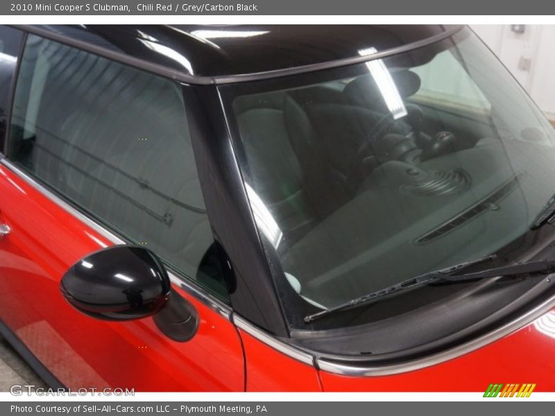 Chili Red / Grey/Carbon Black 2010 Mini Cooper S Clubman