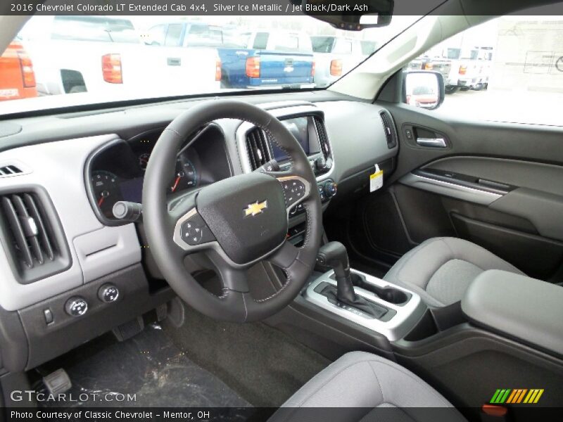 Jet Black/Dark Ash Interior - 2016 Colorado LT Extended Cab 4x4 