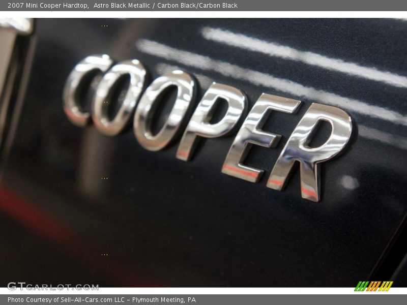 Astro Black Metallic / Carbon Black/Carbon Black 2007 Mini Cooper Hardtop