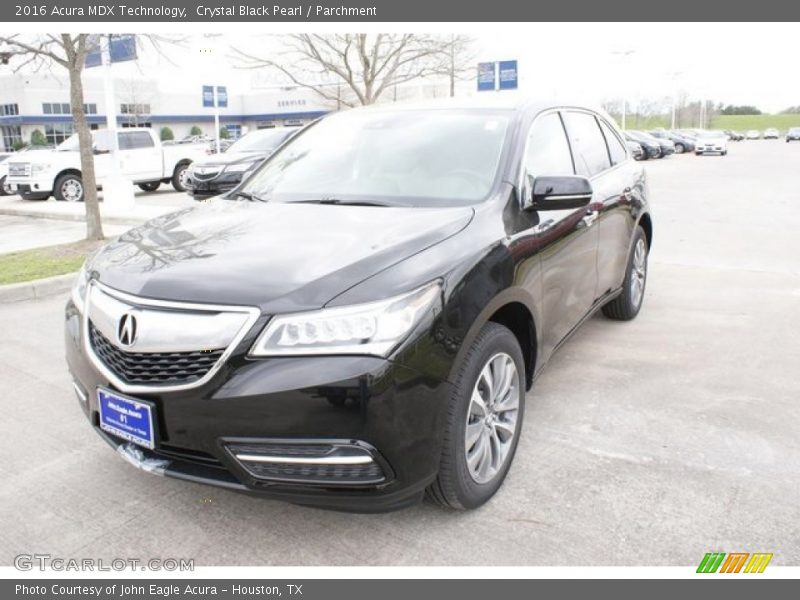 Crystal Black Pearl / Parchment 2016 Acura MDX Technology