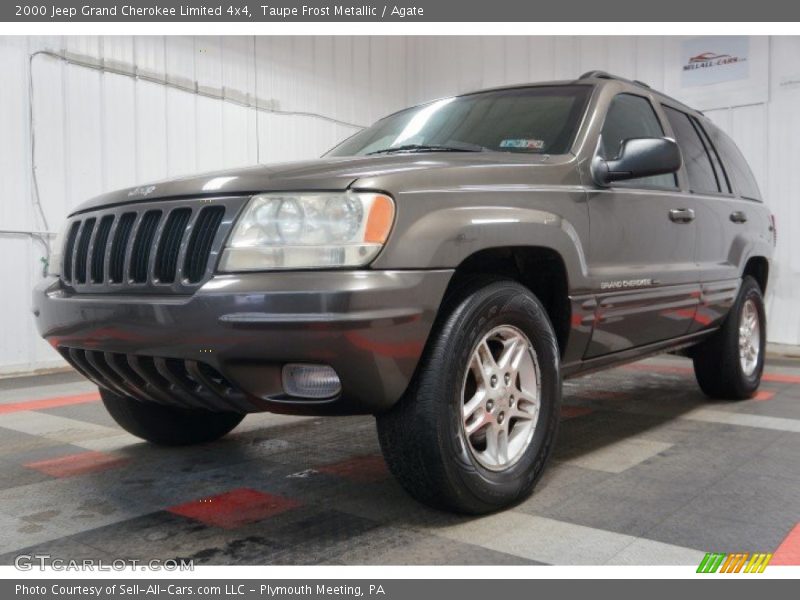 Taupe Frost Metallic / Agate 2000 Jeep Grand Cherokee Limited 4x4