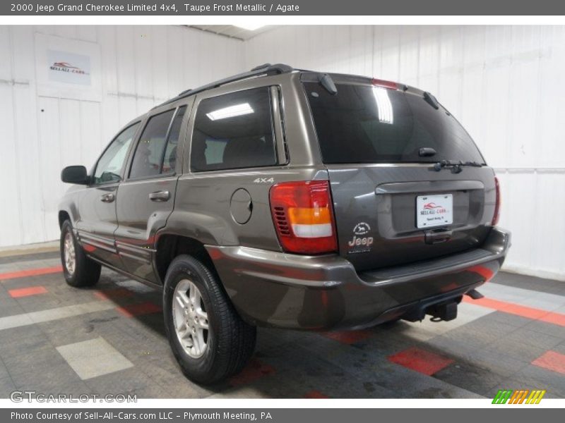 Taupe Frost Metallic / Agate 2000 Jeep Grand Cherokee Limited 4x4