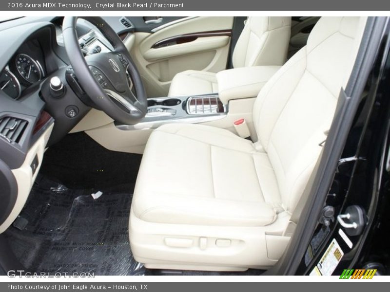 Crystal Black Pearl / Parchment 2016 Acura MDX Technology