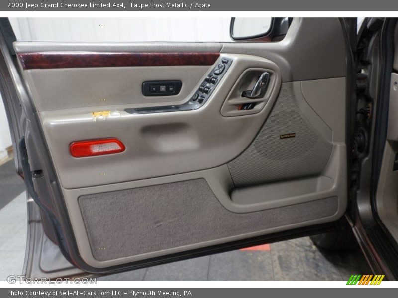 Taupe Frost Metallic / Agate 2000 Jeep Grand Cherokee Limited 4x4