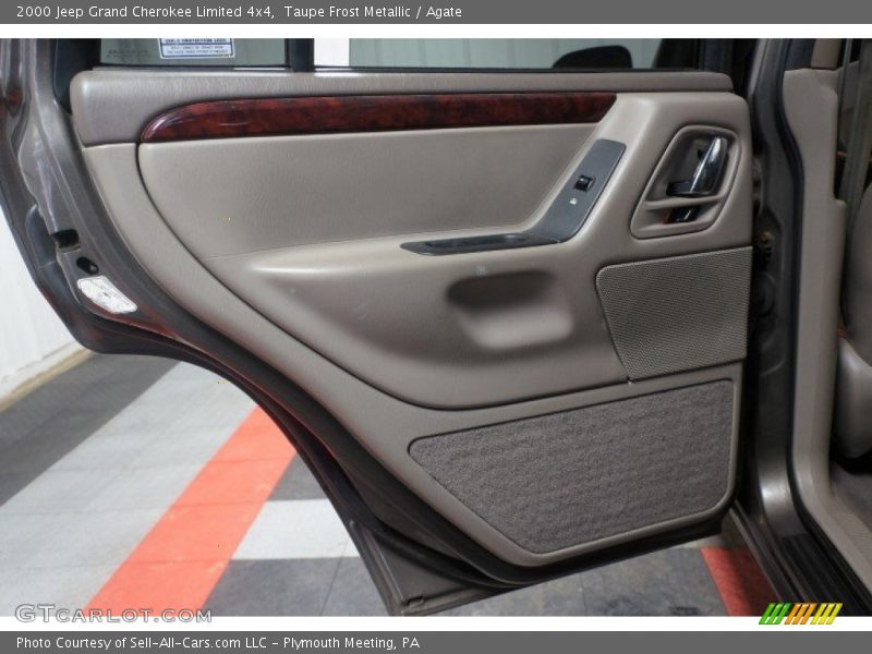 Taupe Frost Metallic / Agate 2000 Jeep Grand Cherokee Limited 4x4