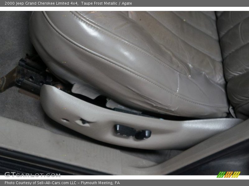 Taupe Frost Metallic / Agate 2000 Jeep Grand Cherokee Limited 4x4