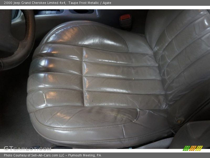 Taupe Frost Metallic / Agate 2000 Jeep Grand Cherokee Limited 4x4