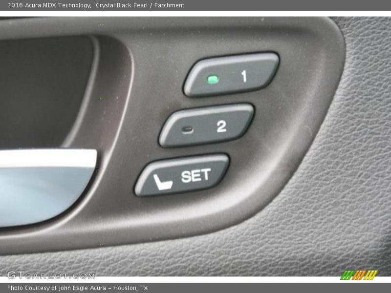 Crystal Black Pearl / Parchment 2016 Acura MDX Technology