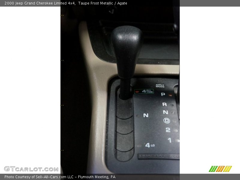 Taupe Frost Metallic / Agate 2000 Jeep Grand Cherokee Limited 4x4
