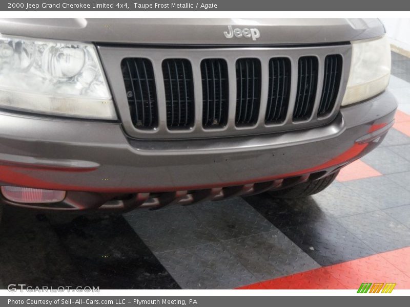 Taupe Frost Metallic / Agate 2000 Jeep Grand Cherokee Limited 4x4