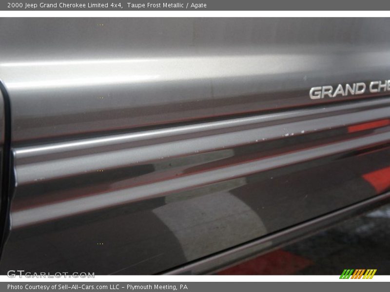Taupe Frost Metallic / Agate 2000 Jeep Grand Cherokee Limited 4x4