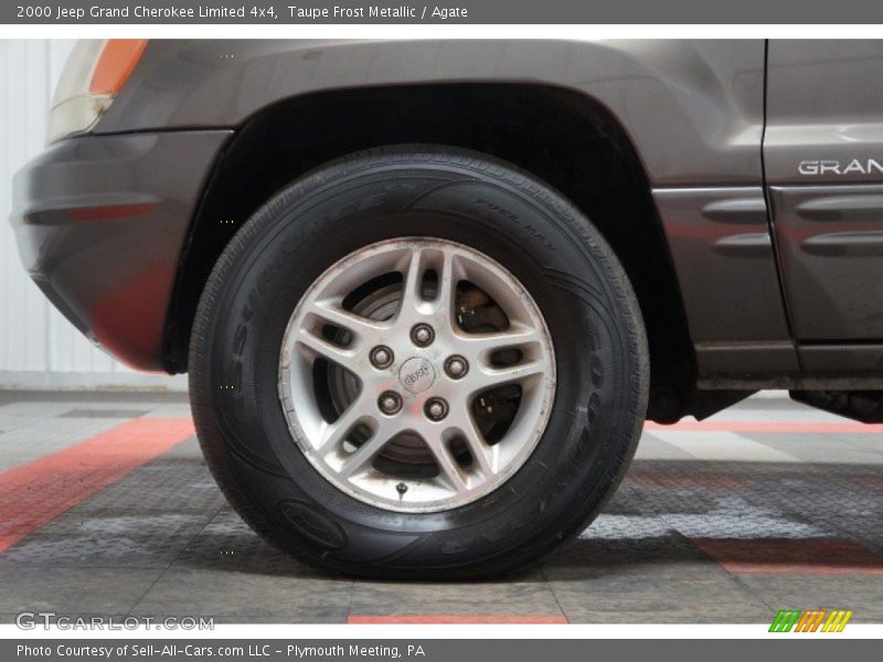 Taupe Frost Metallic / Agate 2000 Jeep Grand Cherokee Limited 4x4