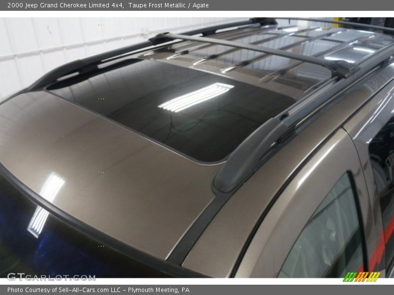 Taupe Frost Metallic / Agate 2000 Jeep Grand Cherokee Limited 4x4