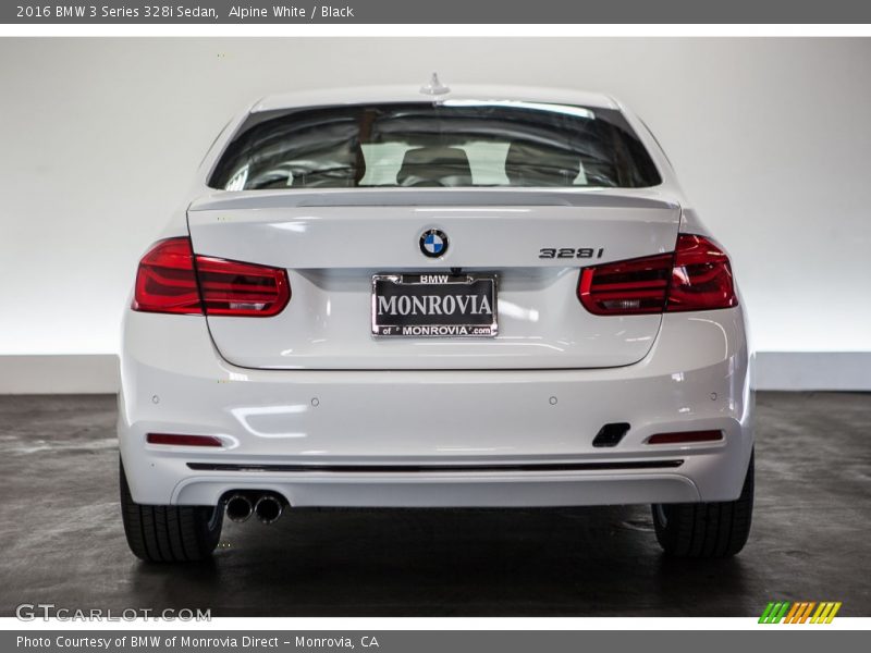 Alpine White / Black 2016 BMW 3 Series 328i Sedan