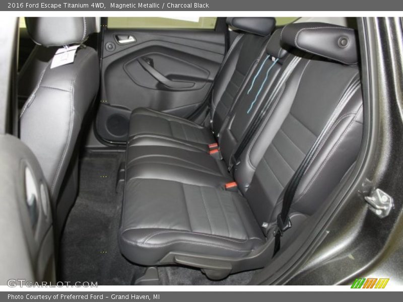 Magnetic Metallic / Charcoal Black 2016 Ford Escape Titanium 4WD