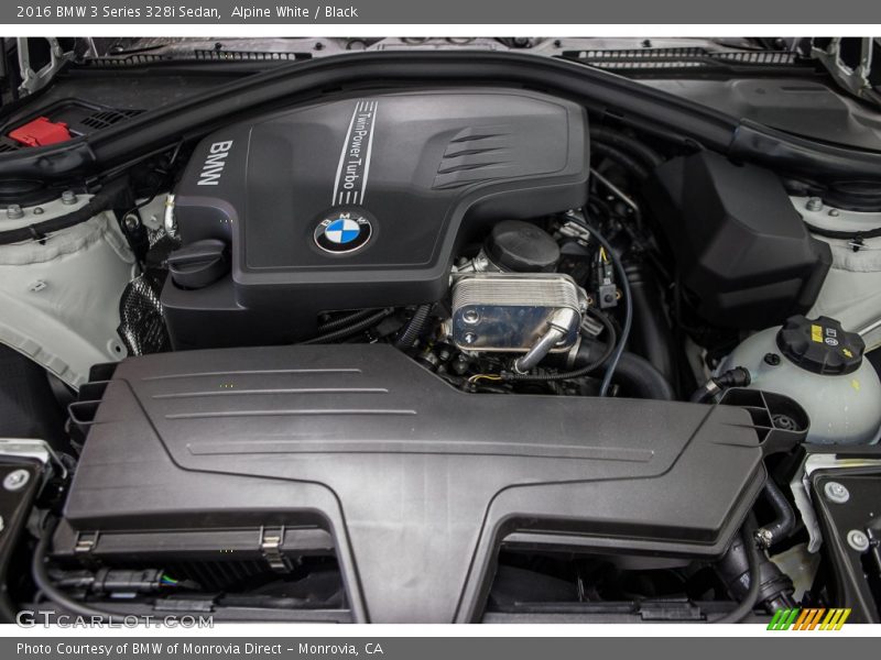 Alpine White / Black 2016 BMW 3 Series 328i Sedan