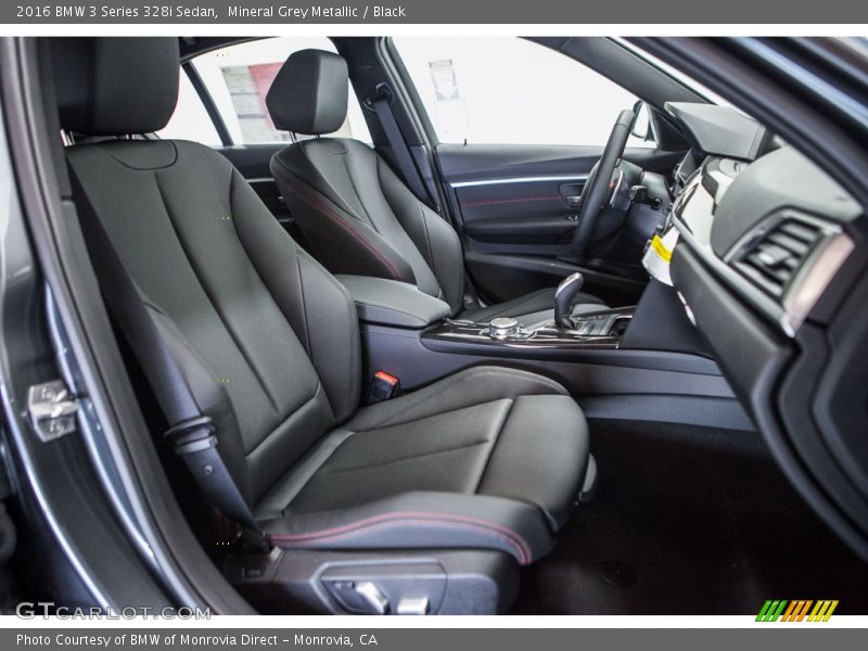Mineral Grey Metallic / Black 2016 BMW 3 Series 328i Sedan
