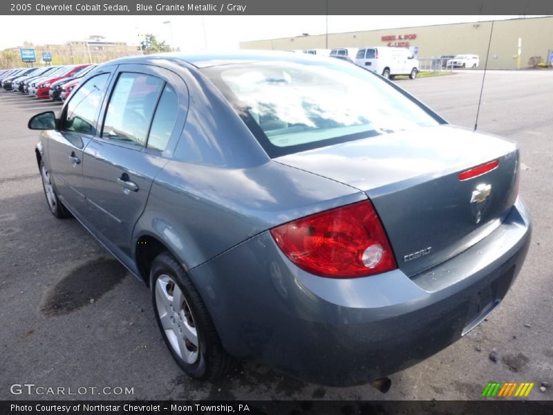 Blue Granite Metallic / Gray 2005 Chevrolet Cobalt Sedan