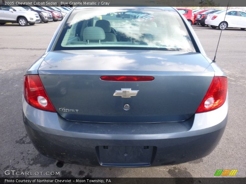 Blue Granite Metallic / Gray 2005 Chevrolet Cobalt Sedan