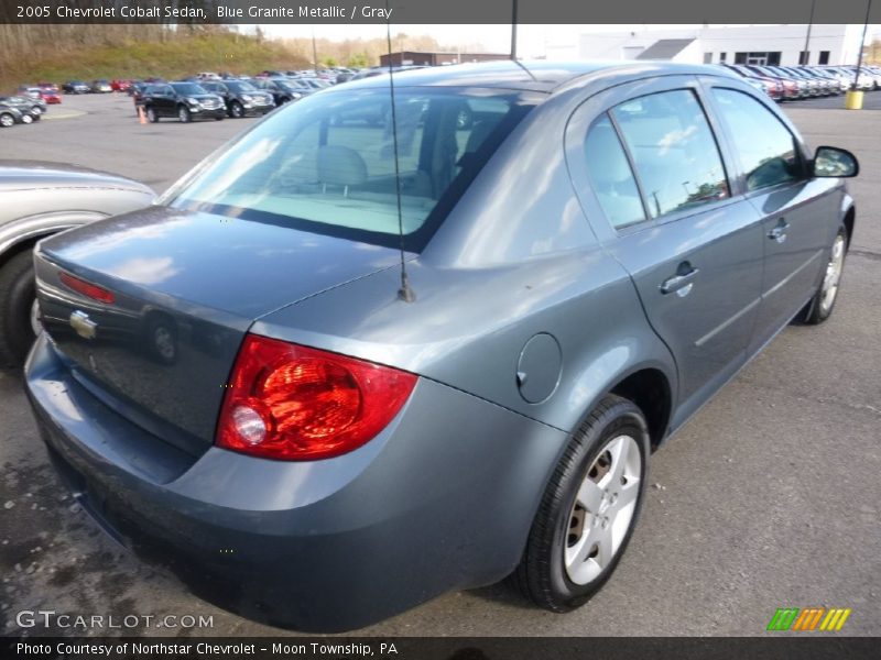 Blue Granite Metallic / Gray 2005 Chevrolet Cobalt Sedan